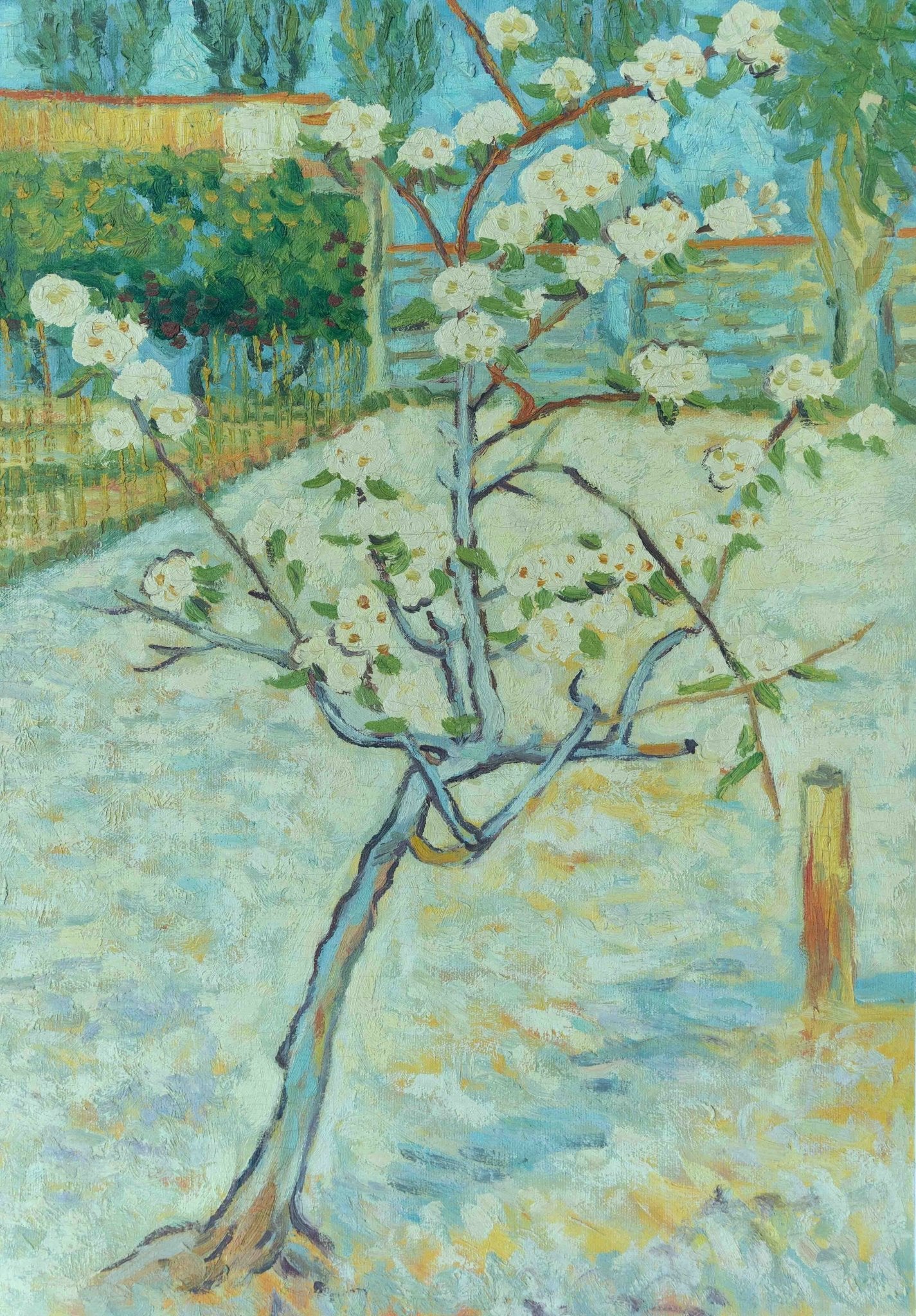 Plum Tree Painting - Flowers - Artvora