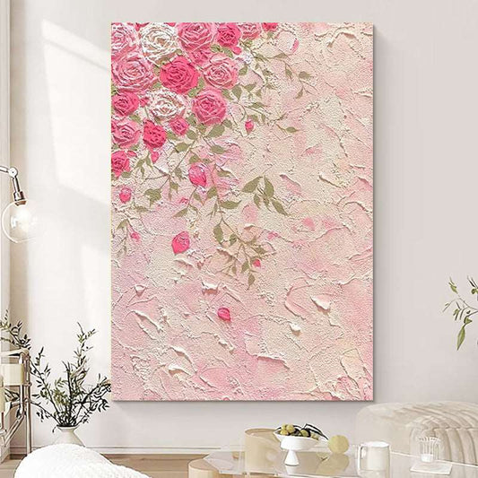 Red Rose 02 Painting - Flowers - Artvora