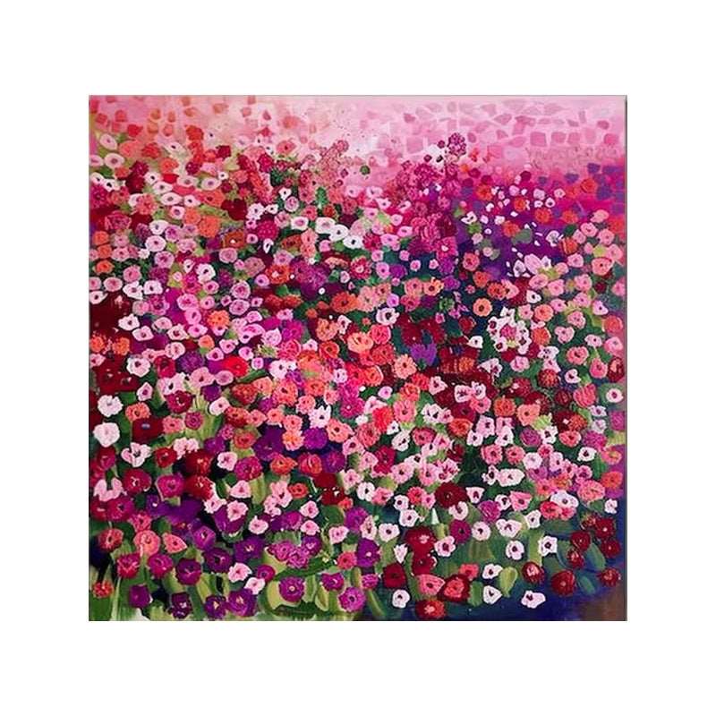 Rose Wall Painting - Flowers - Artvora