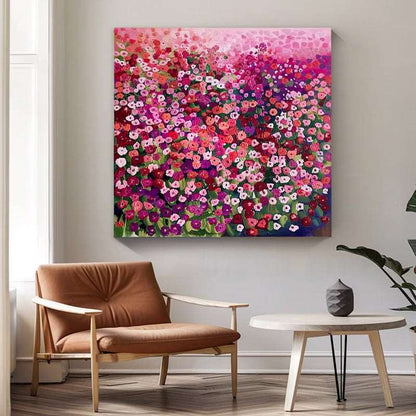 Rose Wall Painting - Flowers - Artvora