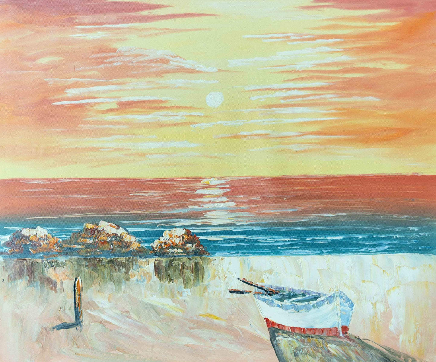 Sea 04 24*20 Painting - Landscape - Artvora