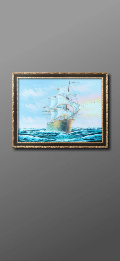 Set sail Painting - Landscape - Artvora