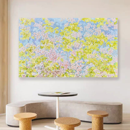 Spring Morning Painting - Flowers - Artvora