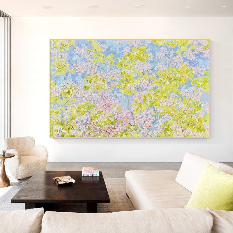 Spring Morning Painting - Flowers - Artvora