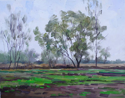 Spring Painting - Landscape - Artvora