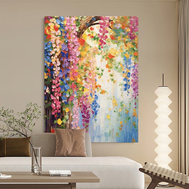 Summer Flowers Painting - Abstract - Artvora