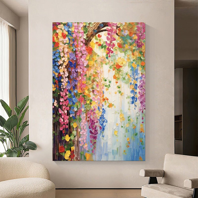 Summer Flowers Painting - Abstract - Artvora