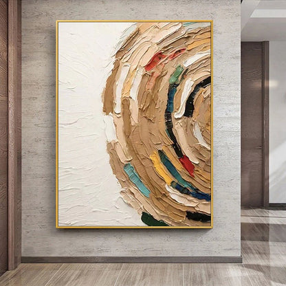 Time Wheel Painting - Abstract - Artvora