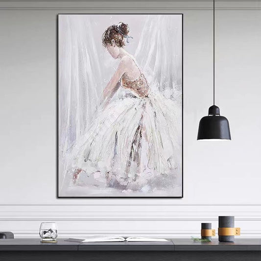 Tutu Painting - Portrait - Artvora