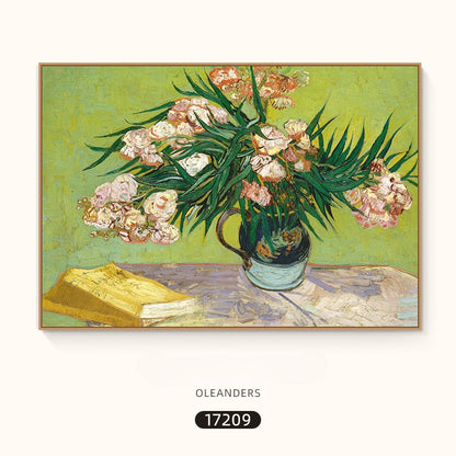 Van Gogh-Oleanders- Advanced Reproduction Painting - Still Life - Artvora