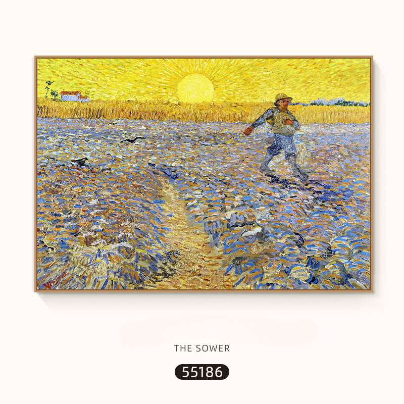 Van Gogh- Sower- Advanced Reproduction Painting - Landscape - Artvora