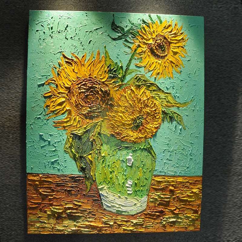 Van Gogh- Sunflowers Series Painting - Still Life - Artvora