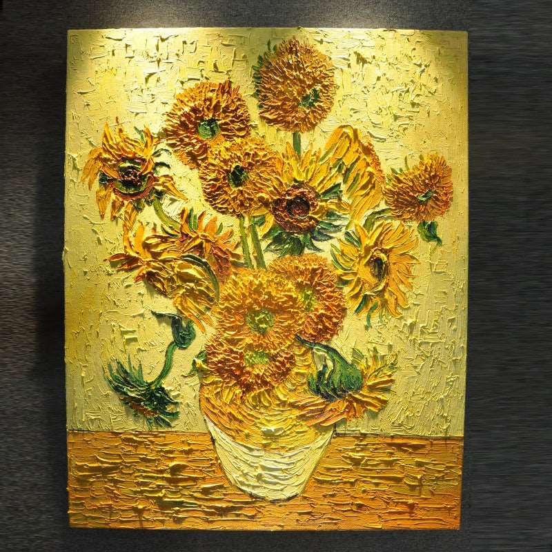 Van Gogh- Sunflowers Series Painting - Still Life - Artvora