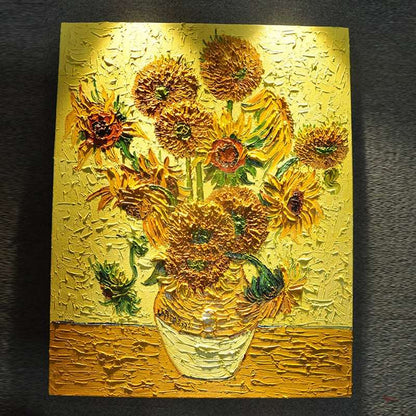 Van Gogh- Sunflowers Series Painting - Still Life - Artvora