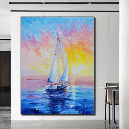 Veil of Horizon Painting - Landscape - Artvora