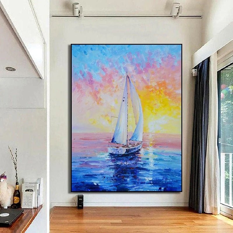 Veil of Horizon Painting - Landscape - Artvora