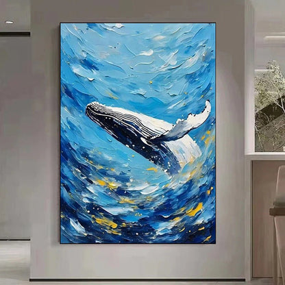 Whale Painting - Animal - Artvora