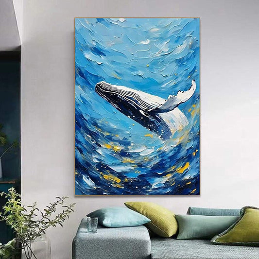 Whale Painting - Animal - Artvora