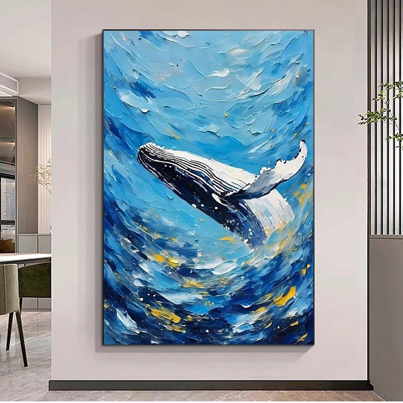 Whale Painting - Animal - Artvora