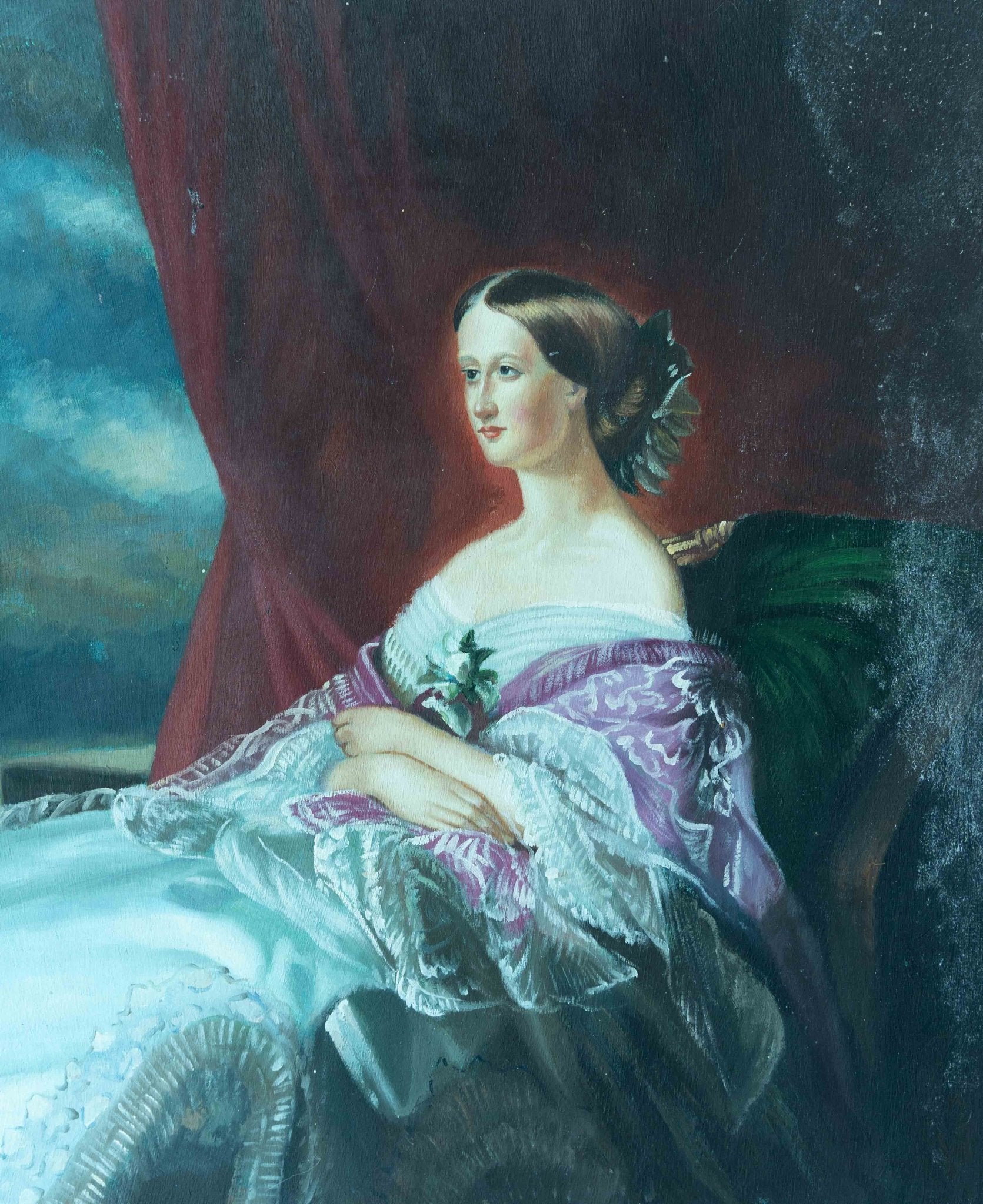 Winterhalter 20*24 Painting - Portrait - Artvora