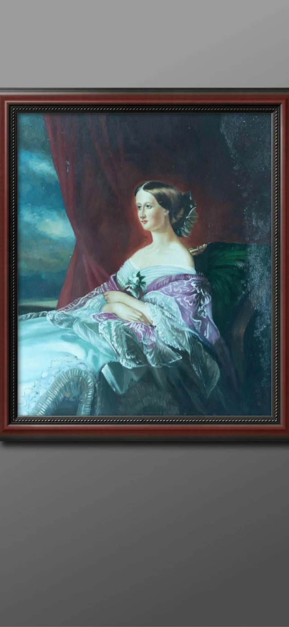 Winterhalter 20*24 Painting - Portrait - Artvora