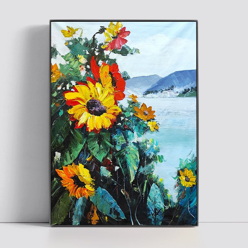 Yellow Hope Painting - Flowers - Artvora